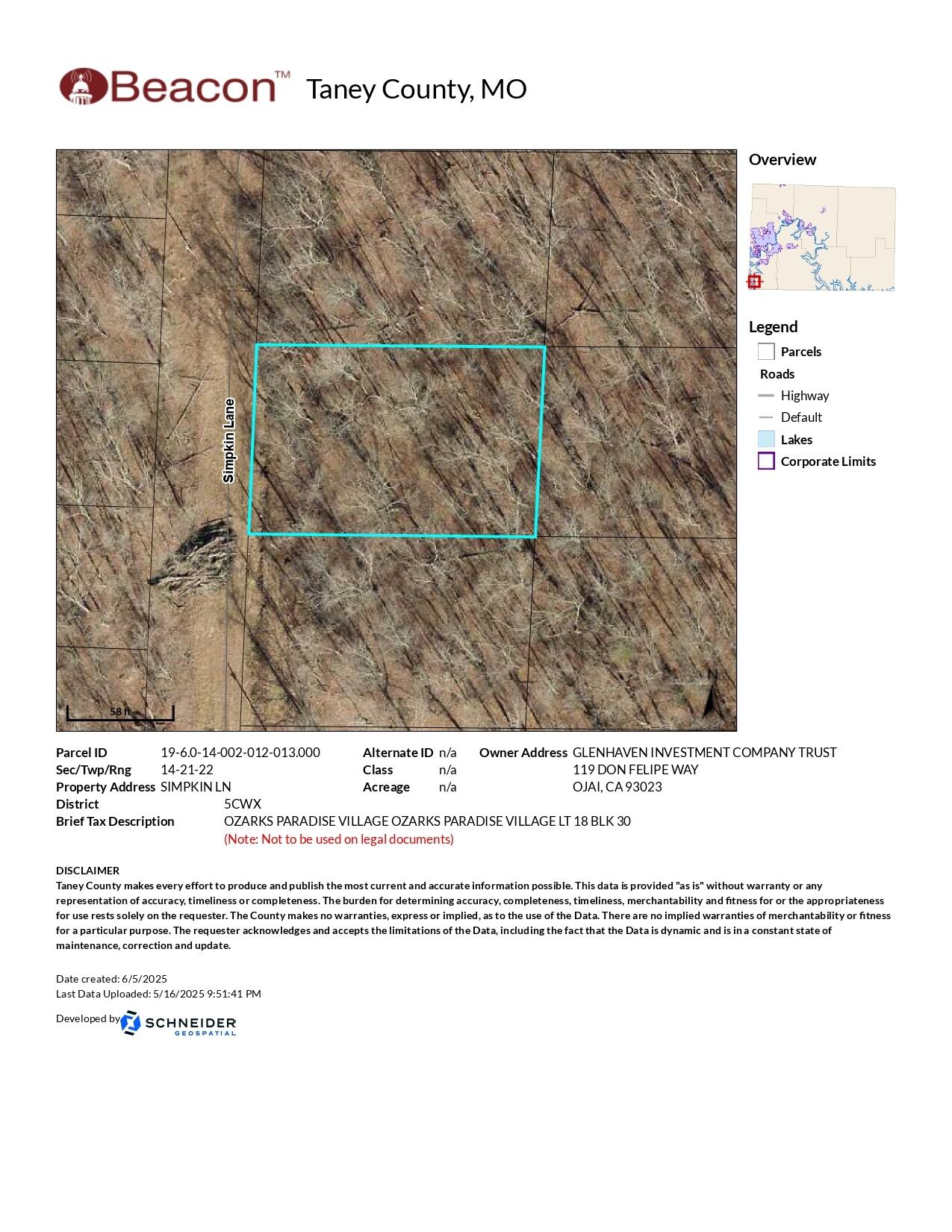Lot 18 Ozark Paradise Village 1
