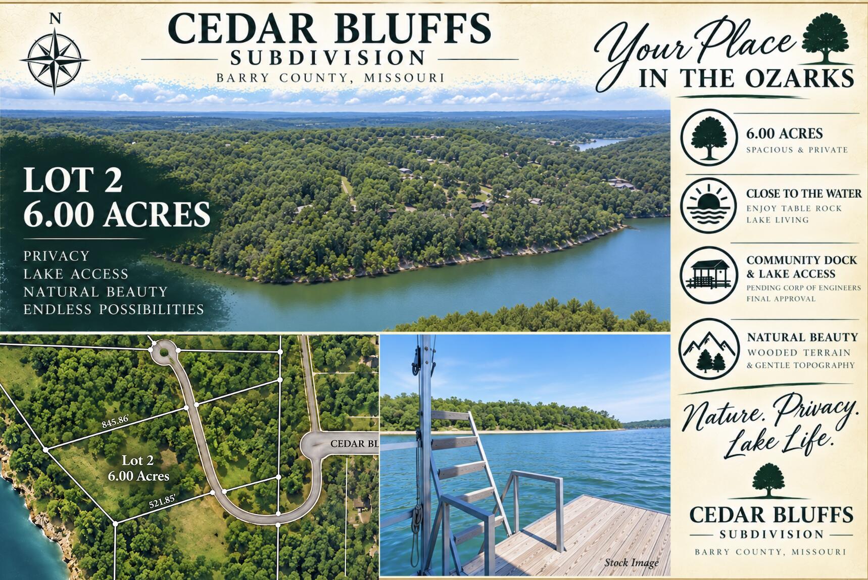 Lot 2 Cedar Bluff