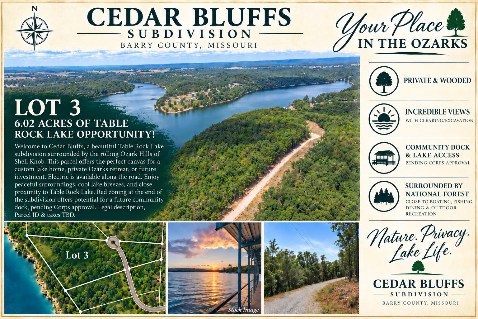 Lot 3 Cedar Bluff 1
